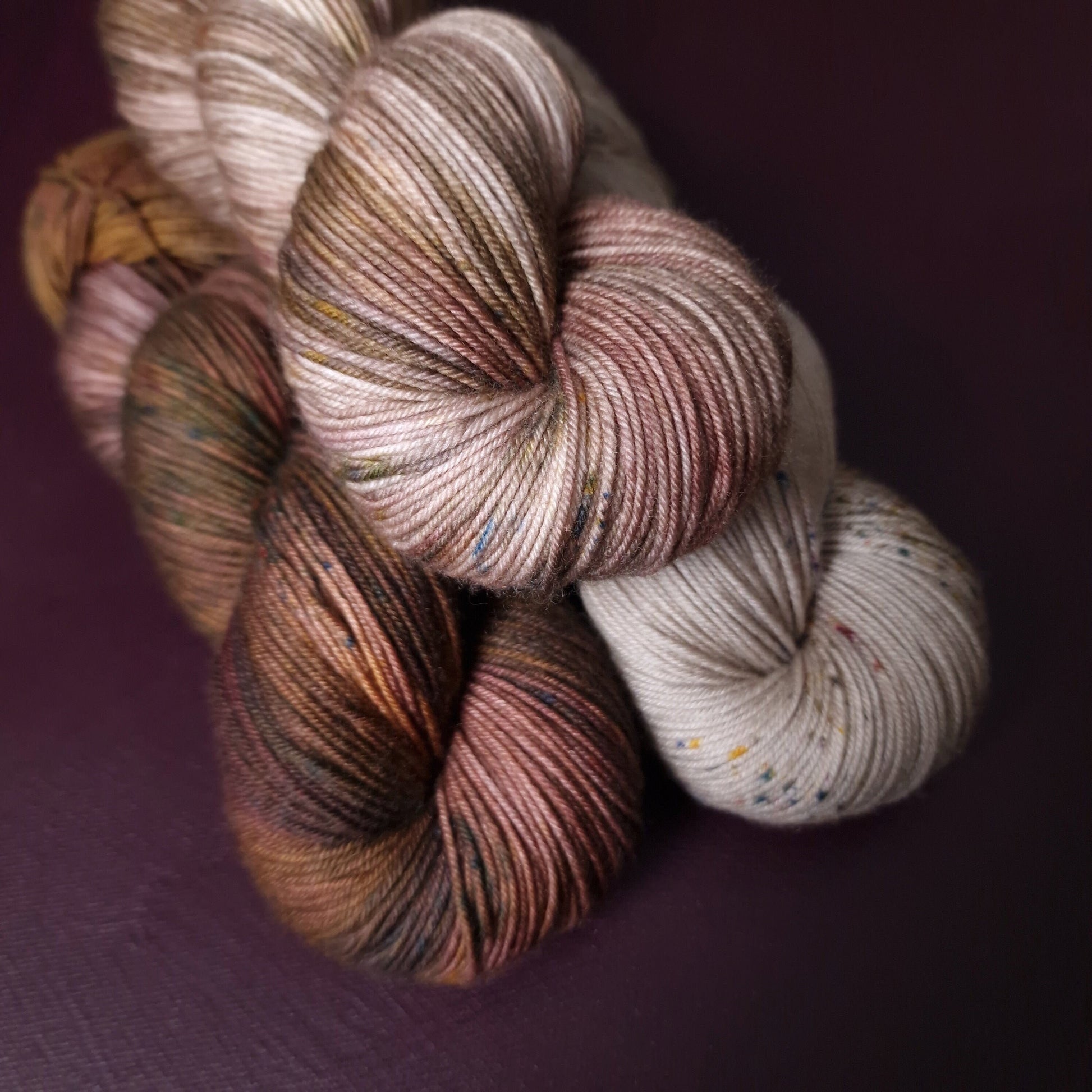 Hand dyed yarn Set ~ Autumn Dreams ***Dyed to order ~ Sock, Merino Singles, DK, Aran, Mohair Silk