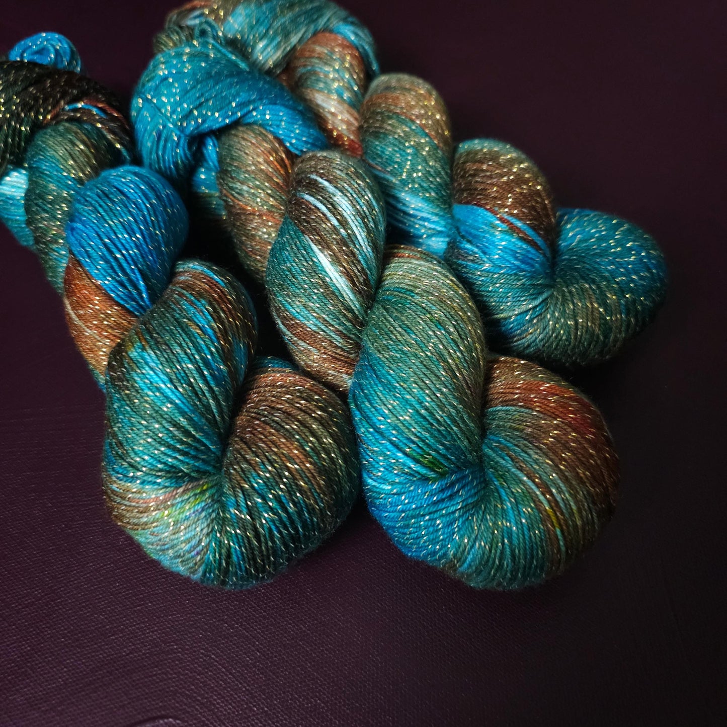 Shipwreck, hand dyed gradient yarn, gifts for knitters, happy sock yarn, colorful knitting supplies, bright crochet yarn