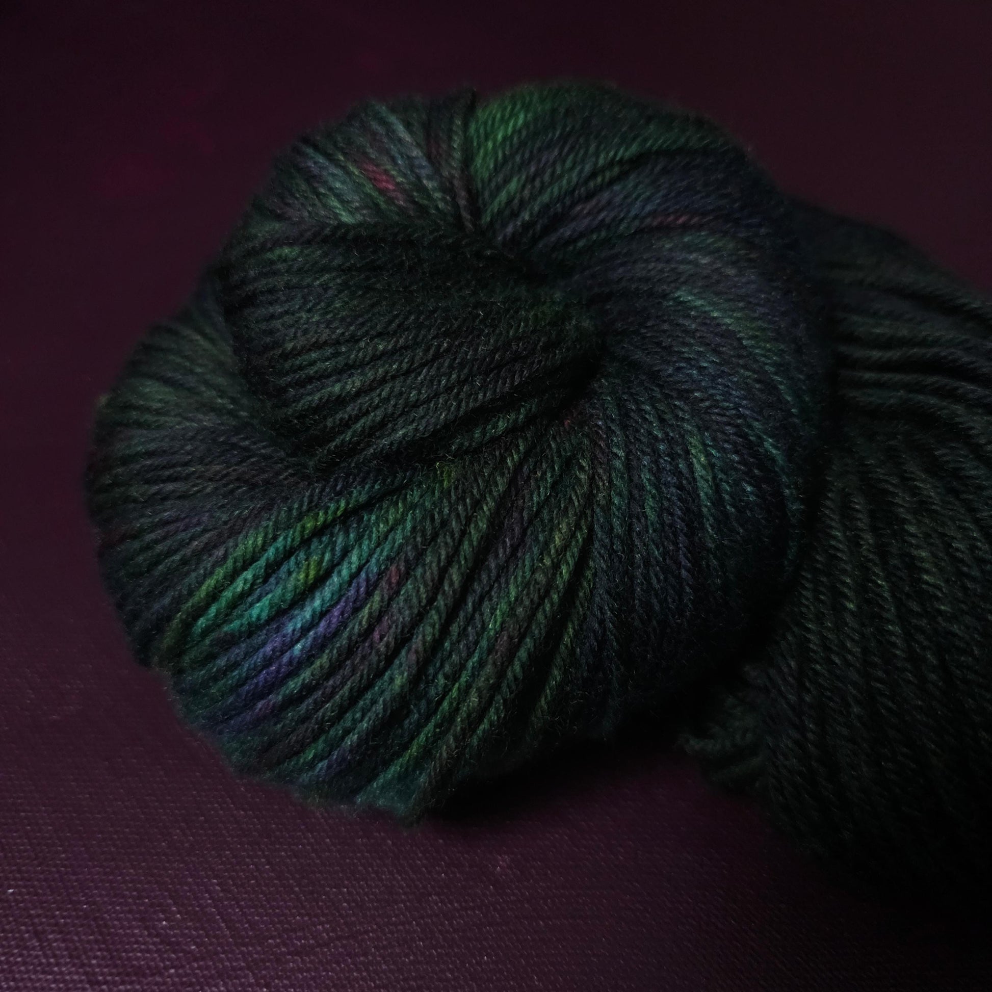 Fantasy Forest Fade Set, Hand Dyed Yarn, DK Sock Merino Wool, Merino Singles, Worsted Weight Knitting Supplies, Mohair Silk, Crochet Wool