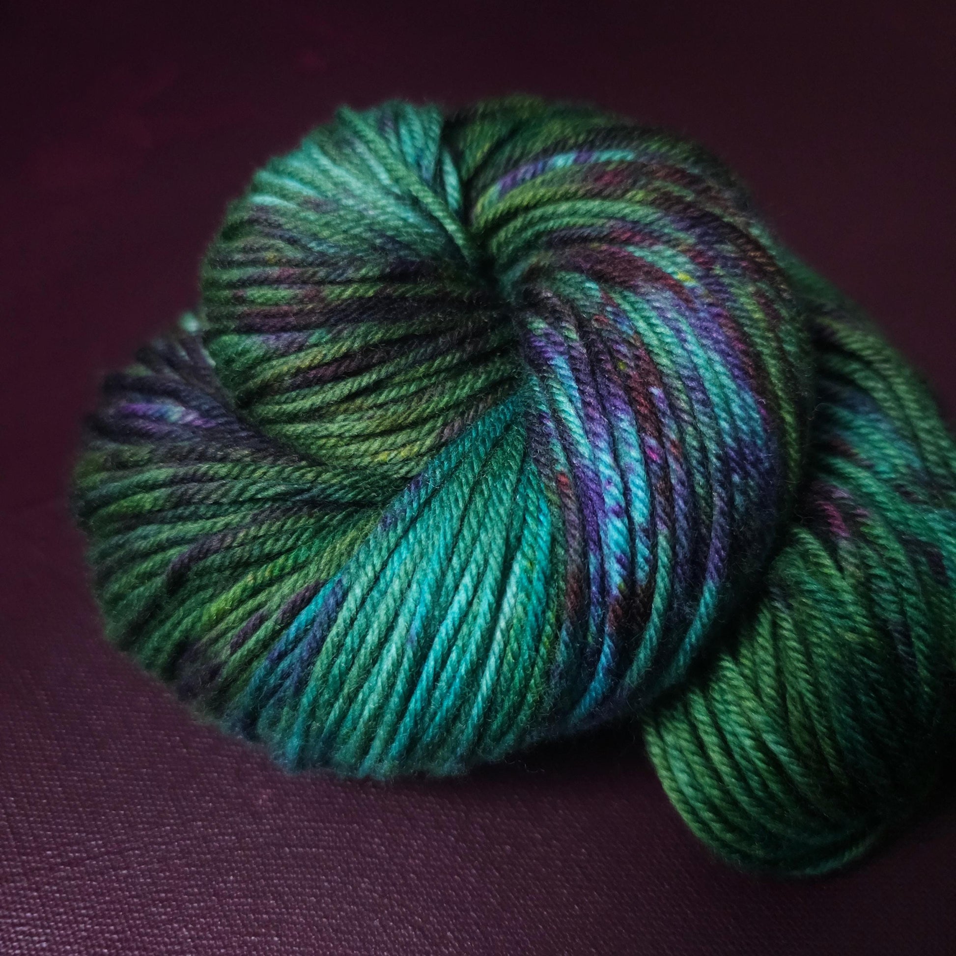 Fantasy Forest Fade Set, Hand Dyed Yarn, DK Sock Merino Wool, Merino Singles, Worsted Weight Knitting Supplies, Mohair Silk, Crochet Wool