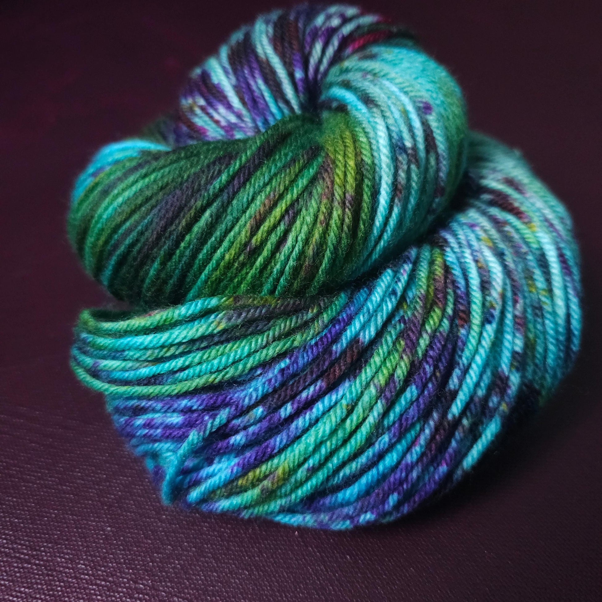 Fantasy Forest Fade Set, Hand Dyed Yarn, DK Sock Merino Wool, Merino Singles, Worsted Weight Knitting Supplies, Mohair Silk, Crochet Wool