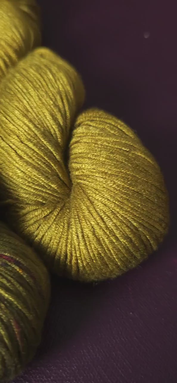 Lucky Dip, Hand Dyed Vegan Yarn Fade Set, One Of A Kind Knitting Yarn, DK Weight bamboo Yarn, Shiny Hand Painted Crochet Thread