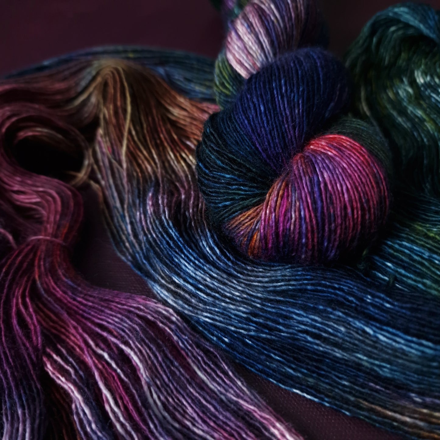 Hand dyed yarn ~ Euphoria ***Dyed to order ~ Sock, Merino Singles, DK, Aran, Mohair Silk