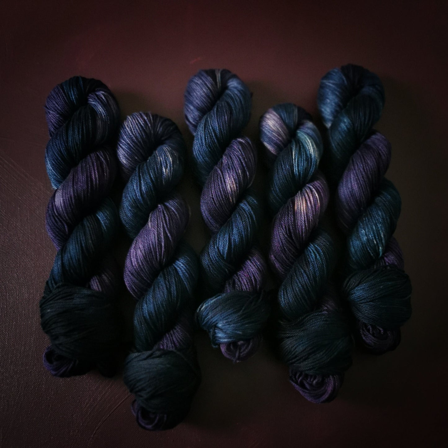 Hand dyed yarn ~ Prince Charming *** Dyed to order ~ tencel, bamboo, fingering, DK, vegan, hand painted