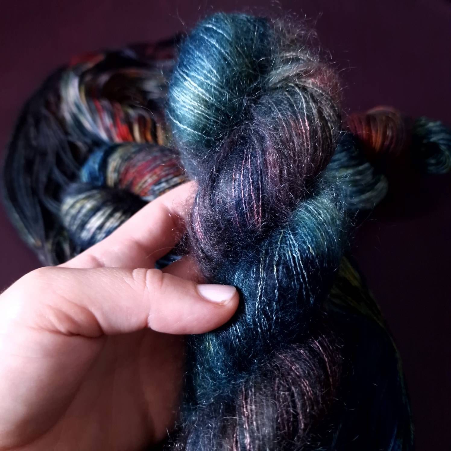Hand dyed yarn ~ Glow In The Dark ***Dyed to order ~ Sock, Merino Singles, DK, Aran, Mohair Silk