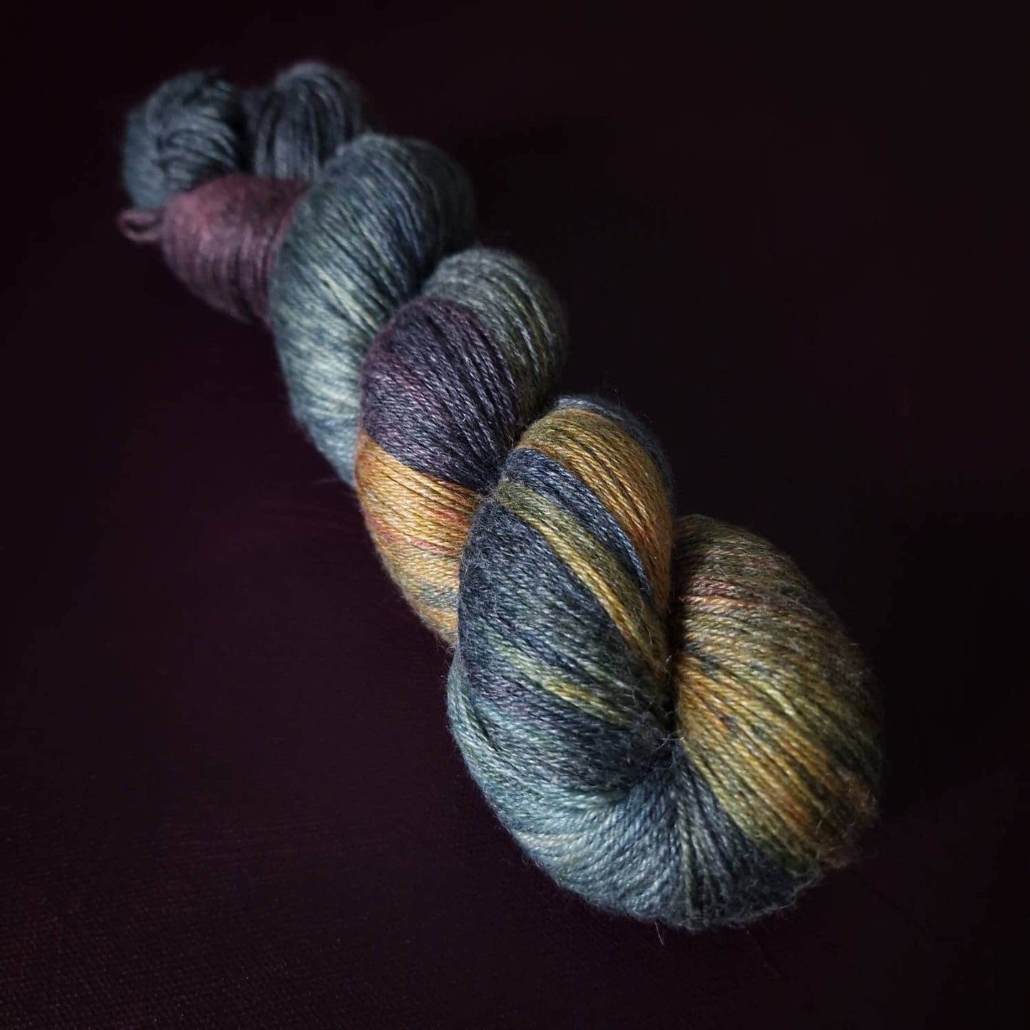 Hand dyed yarn ~ One Hit Wonder ~ merino/alpaca/polyamide, hand painted, indie dyed, variated, sockyarn