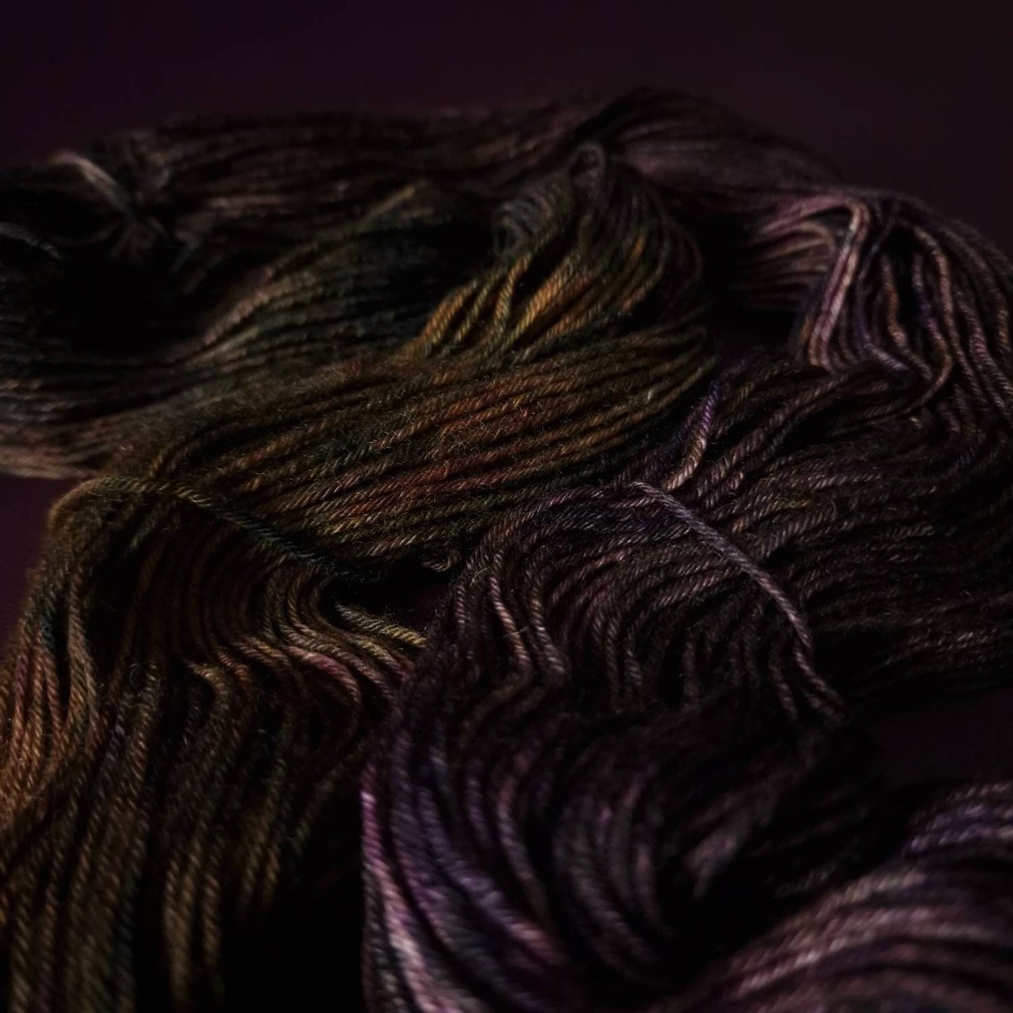 Hand dyed yarn ~ One Hit Wonder ~ super soft DK, Merino/Nylon, hand painted, indie dyed