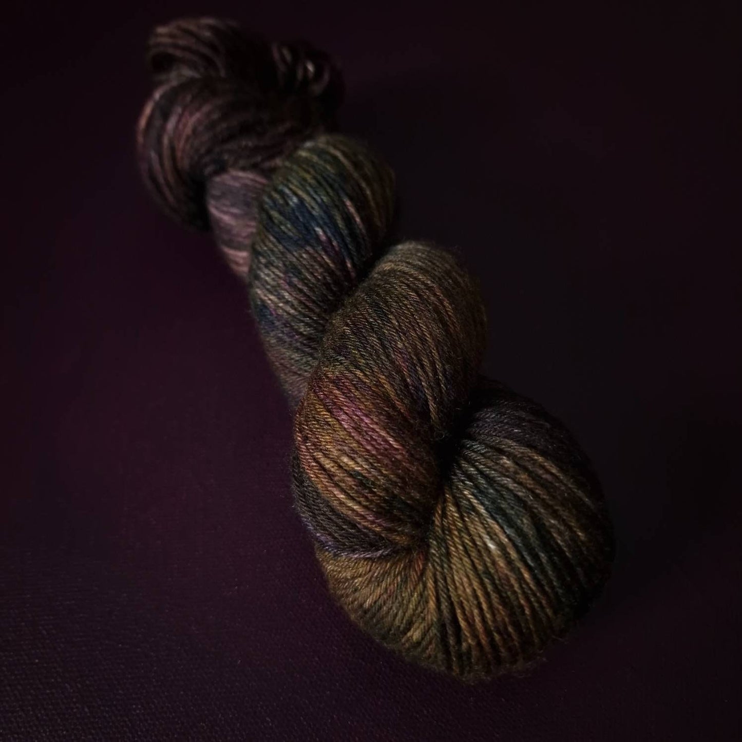 Hand dyed yarn ~ One Hit Wonder ~ super soft DK, Merino/Nylon, hand painted, indie dyed