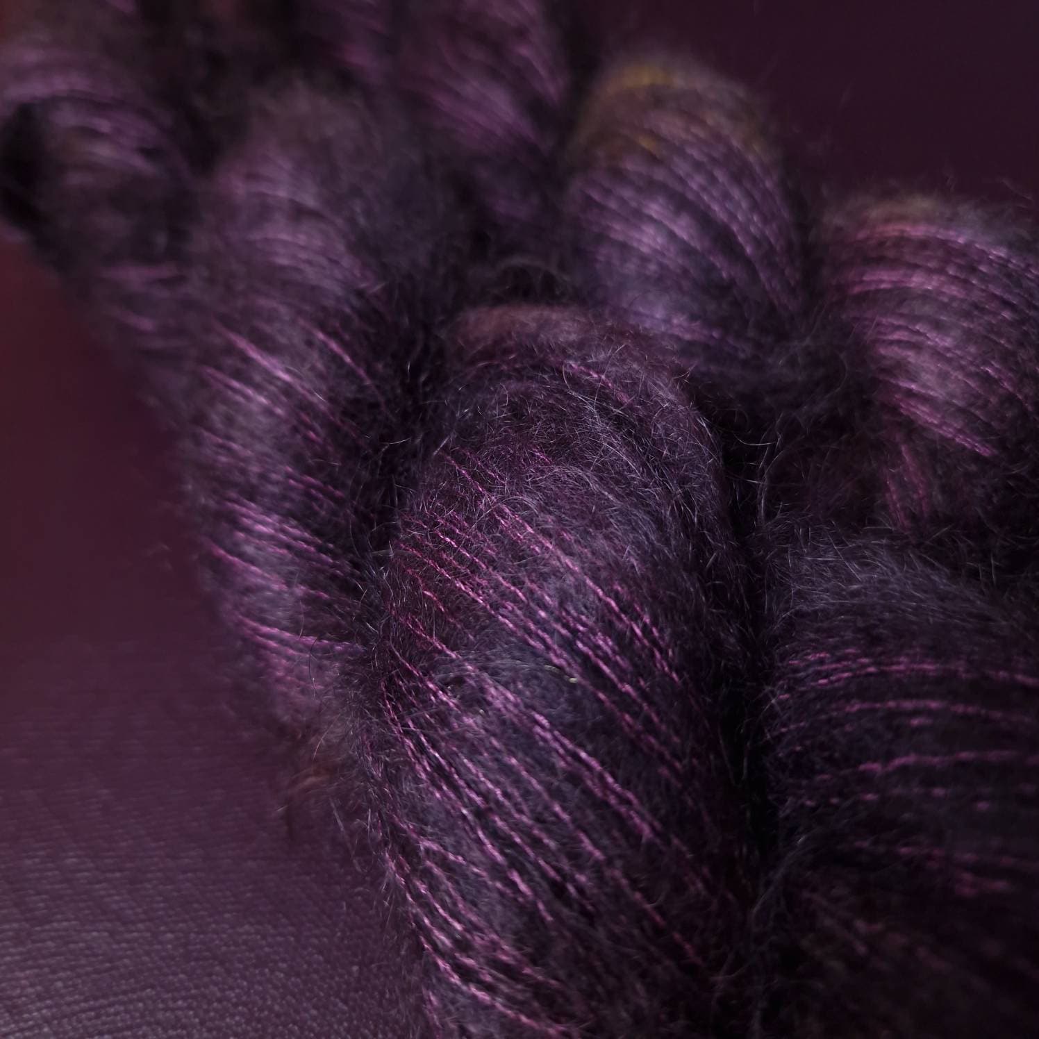 Hand dyed yarn ~ Royal Night***Dyed to order ~  Sock, Merino Singles, DK, Aran, Mohair Silk