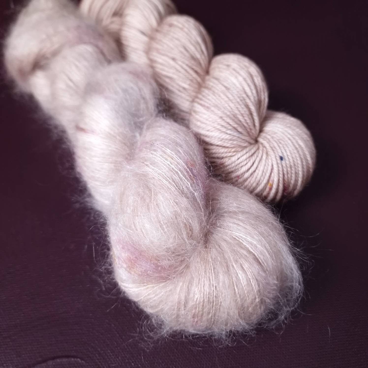 Hand dyed yarn ~ Cotton Candy***Dyed to order ~ Sock, Merino Singles, DK, Aran, Mohair Silk