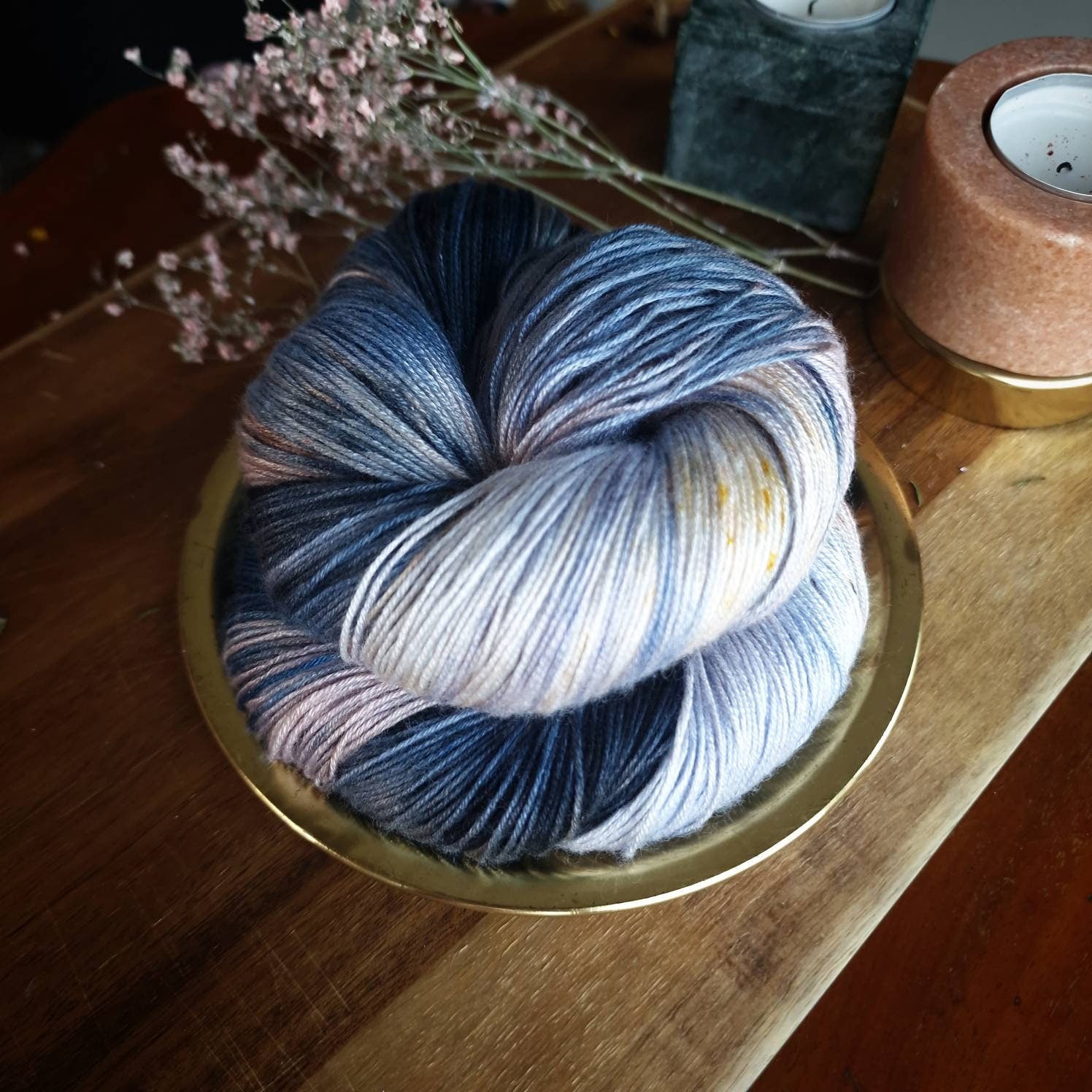 Hand dyed yarn ~ Claude M. Collection ~ Young Girls in a Rowing Boat ***Dyed to order ~ fingering / DK weight tencel OR bamboo yarn
