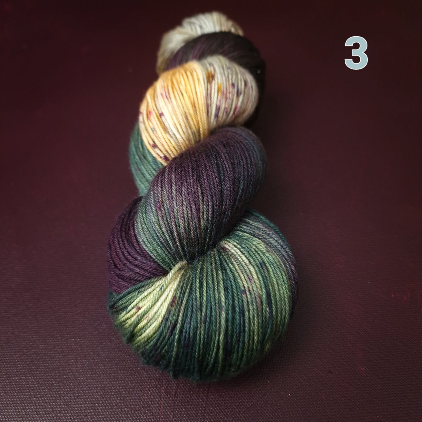 Hand dyed yarn ~ One Hit Wonder ~ super soft sock, Merino/Nylon, hand painted, indie dyed