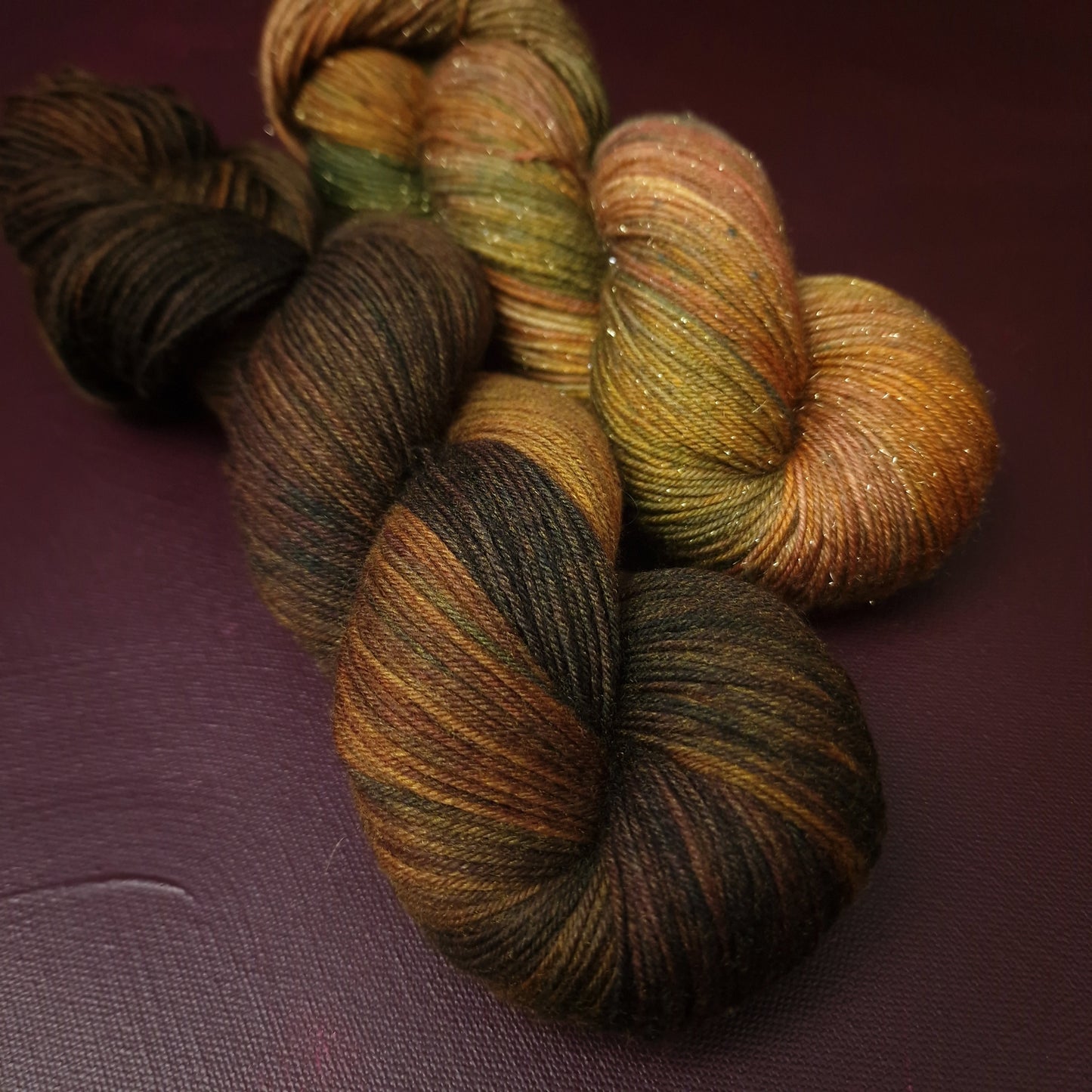 Hand dyed yarn ~ One Hit Wonder ~ super soft sock, Merino/Nylon, hand painted, indie dyed